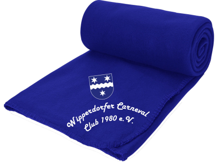 Aufwärmdecke Fleece | blau | Wipperdorfer...