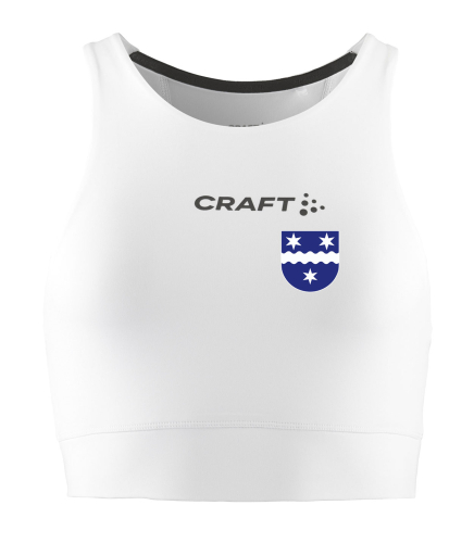 Crop Top | CRAFT | Rush 2.0 | Damen | weiss | Wipperdorfer Carneval Club e.V.