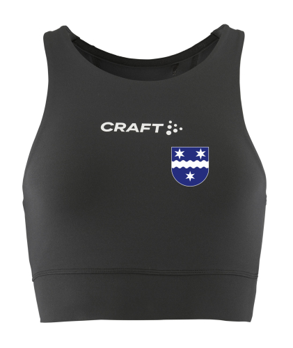 Crop Top | CRAFT | Rush 2.0 | Damen | schwarz | Wipperdorfer Carneval Club e.V.