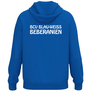 Kapuzensweatshirt | JAKO One | Kinder/Herren | royal | Bebraer Carnevalsverein Blau-Weiß Beberanien e.V.