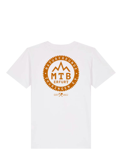 T-Shirt für Kinder | MTB Erfurt – Naturfreunde Thüringen e.V. | weiss