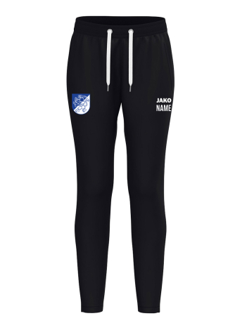 Jogginghose Cotton | JAKO One | Damen | schwarz | Bebraer...