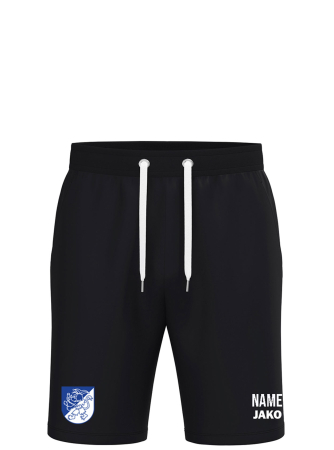 Joggingshort Cotton | JAKO One | Kinder/Herren | schwarz...