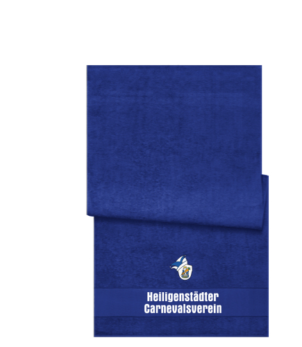 Handtuch | royal blau | Heiligenstädter Carnevalsverein e.V.