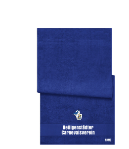 Handtuch | royal blau | Heiligenstädter Carnevalsverein e.V.