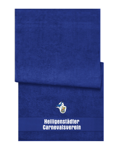 Badetuch/Strandtuch | royal blau | Heiligenstädter Carnevalsverein e.V.