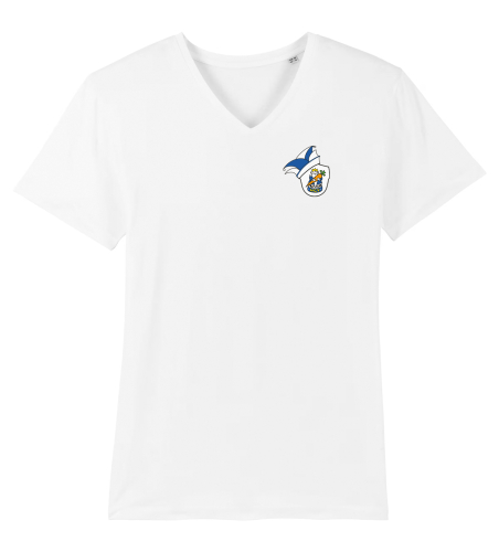 T-Shirt mit V-Ausschnitt | Herren | Stanley Stella Presenter | white | Heiligenstädter Carnevalsclub e.V.