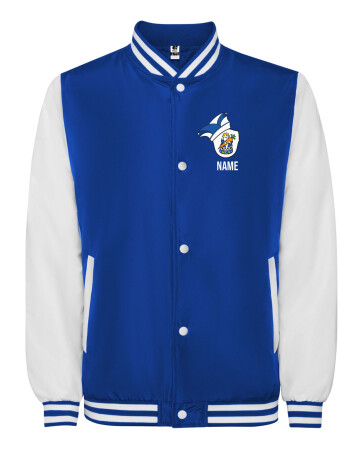 College Jacke | unisex | royal blue/white | Heiligenstädter Carnevalsverein e.V.