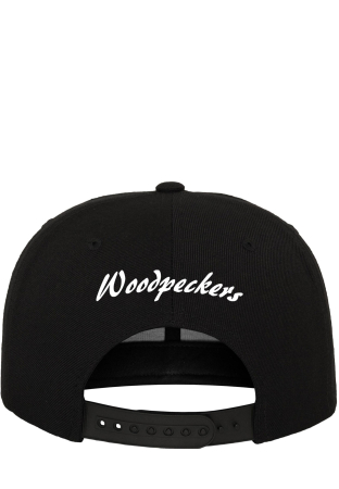 Basecap | Snapback | schwarz | Woodpeckers e.V.