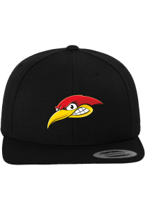Basecap | Snapback | schwarz | Woodpeckers e.V.