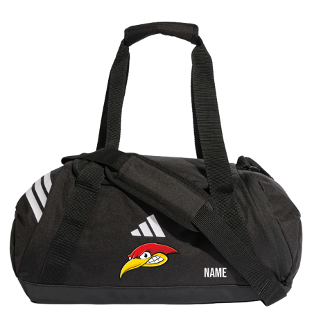 Sporttasche | adidas Tiro duffle bag | schwarz | Woodpeckers e.V.