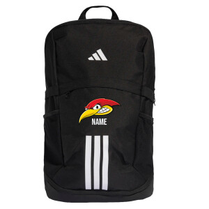 Rucksack | adidas Tiro backpack | schwarz | Woodpeckers e.V.