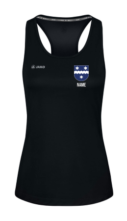 Tanktop Run 2.0 Damen | JAKO | schwarz | Wipperdorfer Carnevalclub e.V.