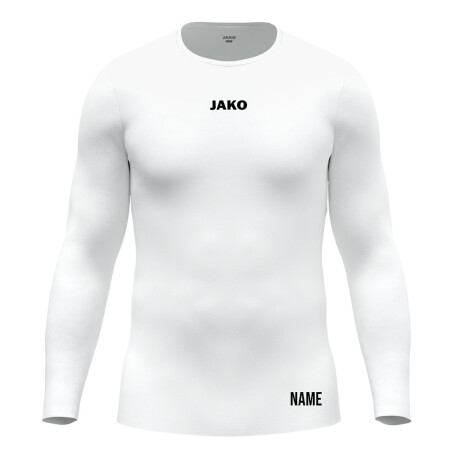 Longsleeve Function für Herren | JAKO Power | weiß | Bebraer Carnevalsverein Blau-Weiß Beberanien e.V.