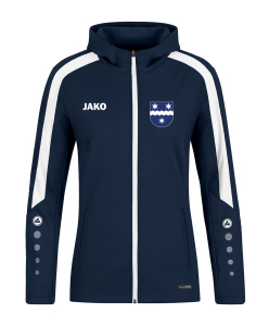 Kapuzenjacke für Damen | JAKO Power | marine | Wipperdorfer Carneval Club e.V.