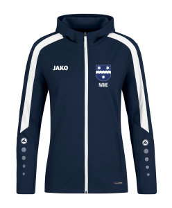 Kapuzenjacke für Damen | JAKO Power | marine | Wipperdorfer Carneval Club e.V.