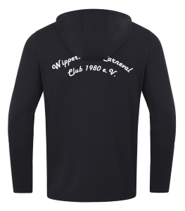 Kapuzenjacke für Damen | JAKO Power | schwarz | Wipperdorfer Carneval Club e.V.