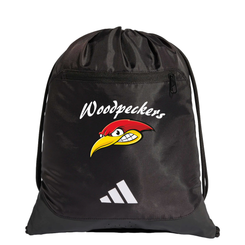 Gymbag | adidas Tiro | schwarz | Woodpeckers e.V.