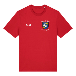 T-Shirt unisex | Stanley Stella Creator 2.0 | rot | Feuerwehr Verein Kannawurf e.V.