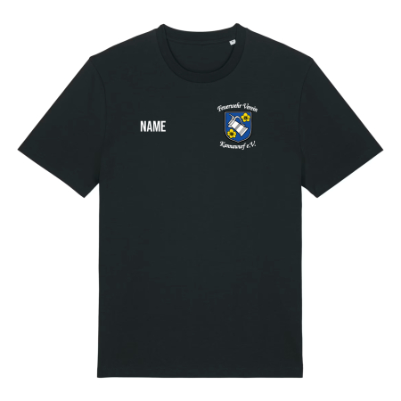 T-Shirt unisex | Stanley Stella Creator 2.0 | schwarz | Feuerwehr Verein Kannawurf e.V.