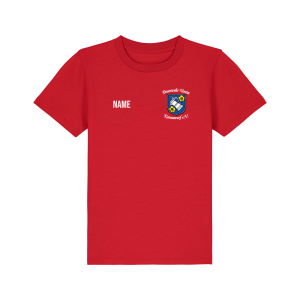 T-Shirt Kinder | Stanley Stella Creator 2.0 | rot | Feuerwehr Verein Kannawurf  e.V.