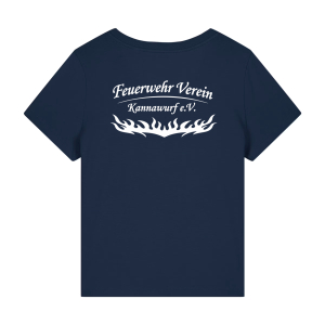 T-Shirt mit V-Ausschnitt | Damen | Stanley Stella Isla | navy | Feuerwehr Verein Kannawurf e.V.