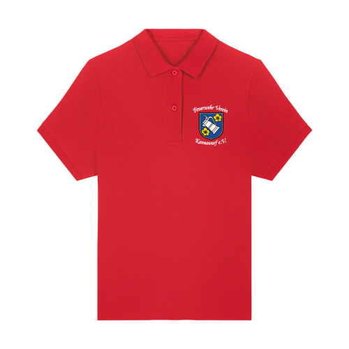 Polo Damen | Stanley Stella Coaster | rot | Feuerwehr Verein Kannawurf e.V.