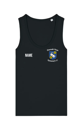 Tanktop Damen | Stanley Stella Ava | schwarz | Feuerwehr Verein Kannawurf e.V.