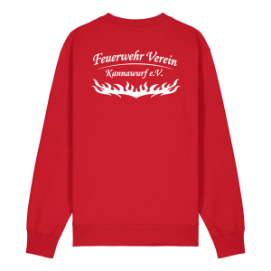 Sweatshirt unisex | Stanley Stella Changer 2.0 | rot | Feuerwehr Verein Kannawurf e.V.