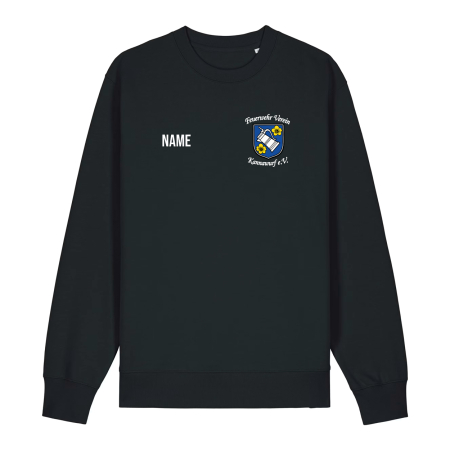 Sweatshirt unisex | Stanley Stella Changer 2.0 | schwarz | Feuerwehr Verein Kannawurf e.V.