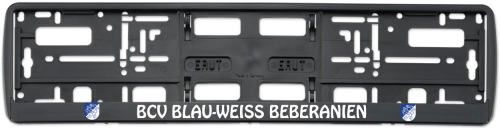 Kennzeichenhalter | Bebraer Carnevalsverein Blau-Weiß Beberanien e.V.