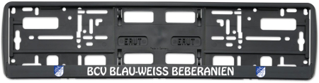 Kennzeichenhalter | Bebraer Carnevalsverein...