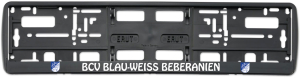Kennzeichenhalter | Bebraer Carnevalsverein Blau-Weiß Beberanien e.V.