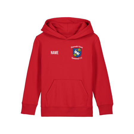 Hoody Kinder | Stanley Stella Cruiser 2.0 | rot | Feuerwehr Verein Kannawurf e.V.