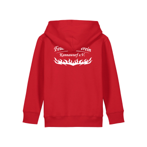 Hoody Kinder | Stanley Stella Cruiser 2.0 | rot | Feuerwehr Verein Kannawurf e.V.