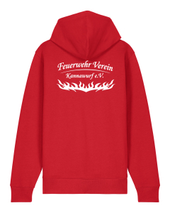 Kapuzenjacke Unisex | Stanley Cultivator 2.0 | rot | Feuerwehr Verein Kannawurf e.V.