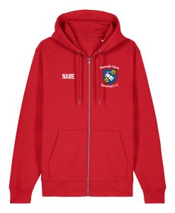 Kapuzenjacke Unisex | Stanley Cultivator 2.0 | rot | Feuerwehr Verein Kannawurf e.V.