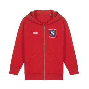 Kapuzenjacke Kinder | Stanley Mini Cultivator 2.0 | rot | Feuerwehr Verein Kannawurf e.V.