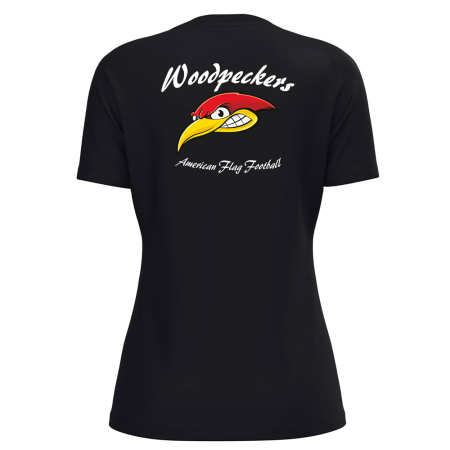 T-Shirt | JAKO One | Damen | schwarz | Woodpeckers e.V.