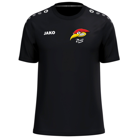 T-Shirt | JAKO One Cotton | Kinder/Herren | schwarz | Woodpeckers e.V.
