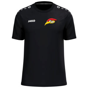 T-Shirt | JAKO One Cotton | Kinder/Herren | schwarz | Woodpeckers e.V.