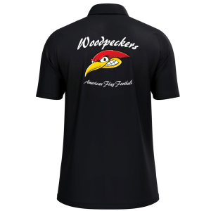 Polo | JAKO One Cotton | Herren | schwarz | Woodpeckers e.V.