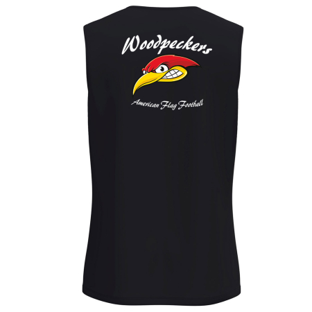 Tanktop | JAKO One | Herren | schwarz | Woodpeckers e.V.