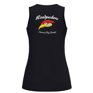 Tanktop | JAKO One | Damen | schwarz | Woodpeckers e.V.