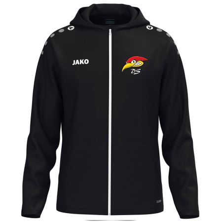 Kapuzenjacke | JAKO One | Kinder/Herren | schwarz | Woodpeckers e.V.
