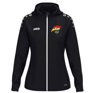 Kapuzenjacke | JAKO One | Damen | schwarz | Woodpeckers e.V.