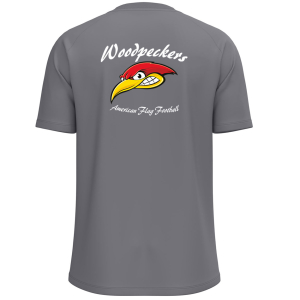 T-Shirt | JAKO One Cotton | Kinder/Herren | grau | Woodpeckers e.V.