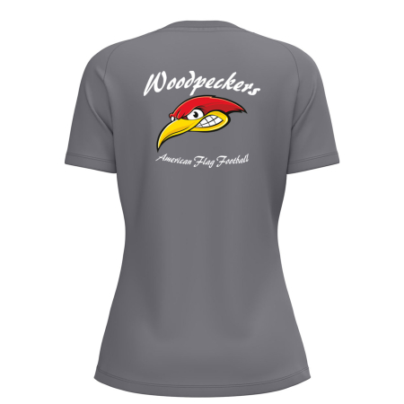 T-Shirt | JAKO One Cotton | Damen | schwarz | Woodpeckers...