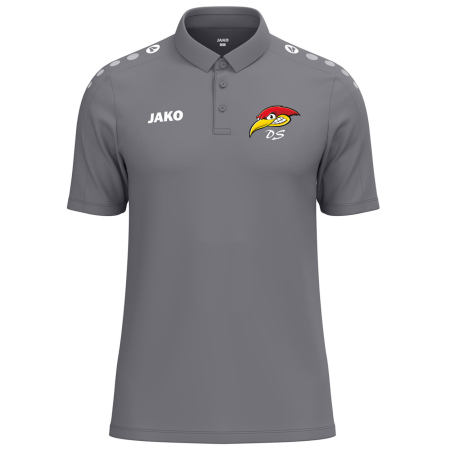 Polo | JAKO One Cotton | Herren | grau | Woodpeckers e.V.