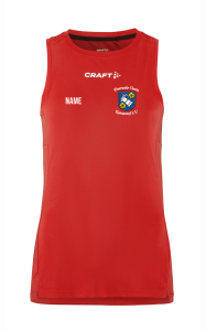 Tanktop Damen | CRAFT Rush 2.0 | rot | Feuerwehr Verein Kannawurf e.V.
